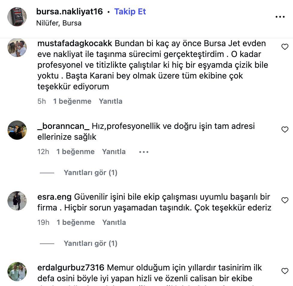 JET Nakliyat